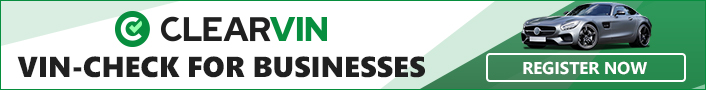 Ad: Register now for ClearVin